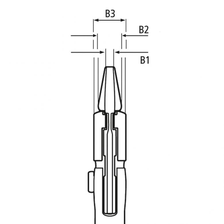 Mini pinza per chiave inglese 150 mm