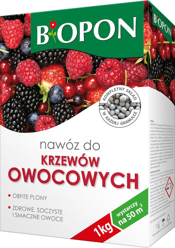 Ingrasamant Pentru Tufe Fructe Granule 1kg - Promotie