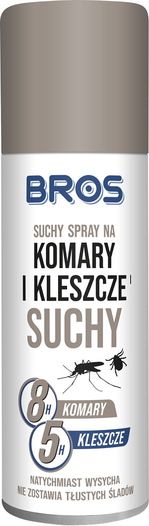 Spray uscat împotriva țânțarilor și căpușelor 90 ml