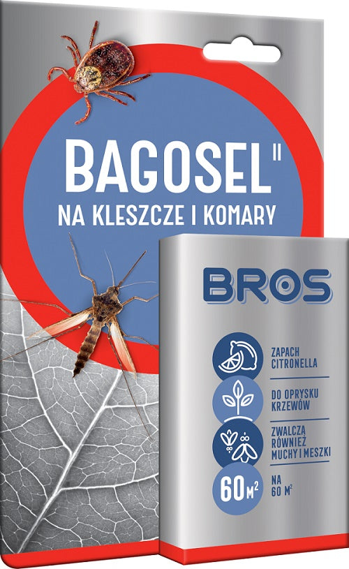 Preparat Ogrodowy Przeciw Komarom I Kleszczom Bagosel 100ec
