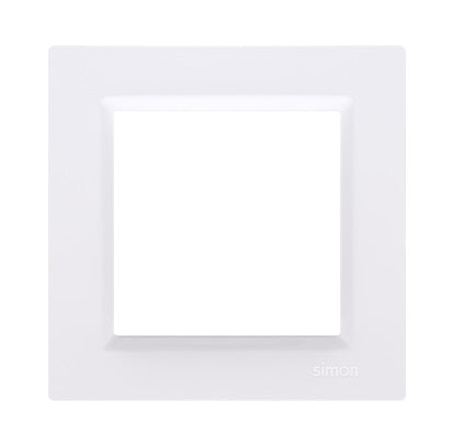 Simon 10 1-wide White Frame