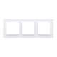 Simon 10 3-fold Frame White