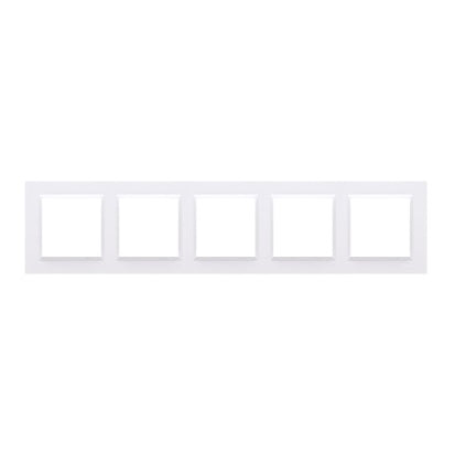 Simon 10 5-fold Frame White