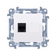 Simon 10 Computer Socket Rj45 Single Cat 5e White