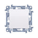 Simon 10 Single Connector White