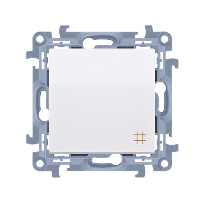 Simon 10 Cross Connector White