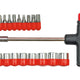 T-bar skruvmejsel + 20 bitar 65100