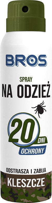 Odstrasza I Zabija Kleszcze 120/90ml - Spray do Odzieży