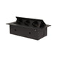 Prise Encastrable 3x2p+z Bord Plat Noir