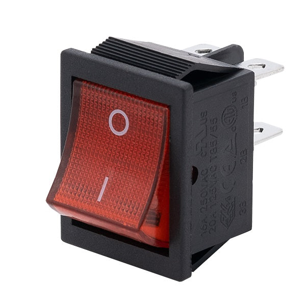 Illuminated Double-pole Switch