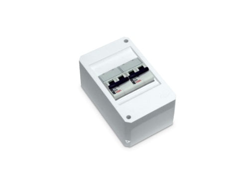 Overflademonteret Fordelingstavle 141x87x67 Ip-30 S-4
