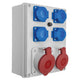 Distribution Board R-box 240 1*32a/5p 1*16a/5p 4*250v Ip44