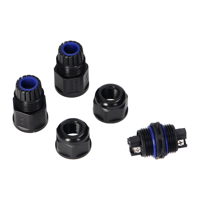 Conector de cabo reto Ip68 máx. 3x4mm2 450v/25a