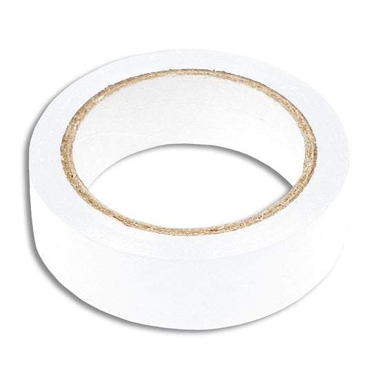 Isoleringsbånd 19mm/10m Hvid