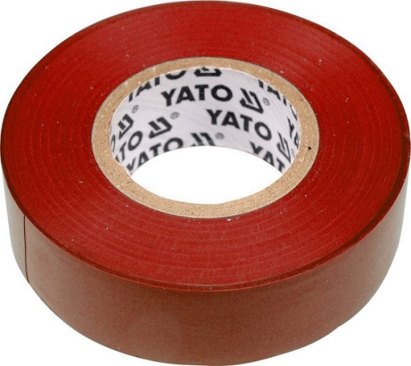 Elisoleringstejp 19mm*20m Röd