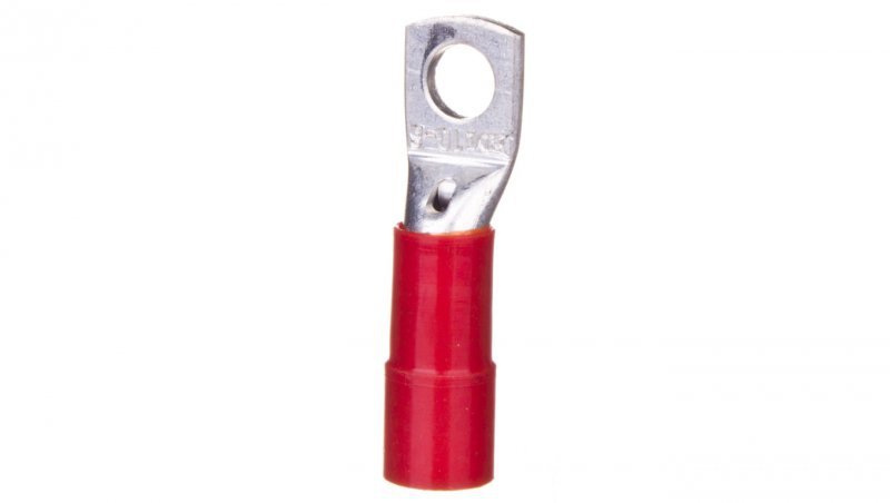 Isolierter Ringkabelschuh 10/m6, verzinntes Kupfer Kci10/6