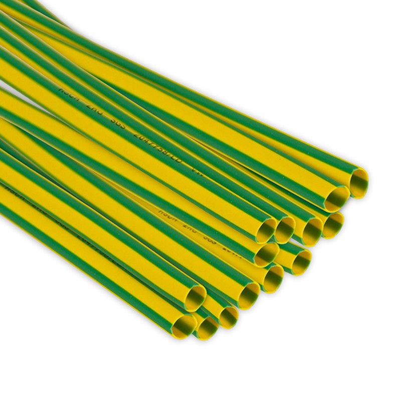 Tubo Termocontraíble Rch1 6.4/3.2-1 Amarillo-verde