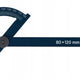 Transportador de Aluminio 80*120mm