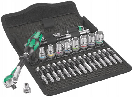 Zyklop Speed 1/4'' Ratchet Socket Wrench Set