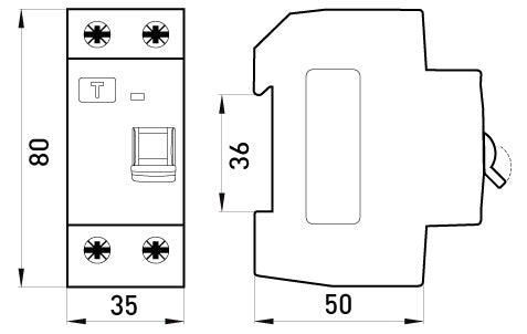 Rccb.pro 2p 25a 30ma