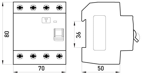 Rccb.pro 4p 63a 30ma