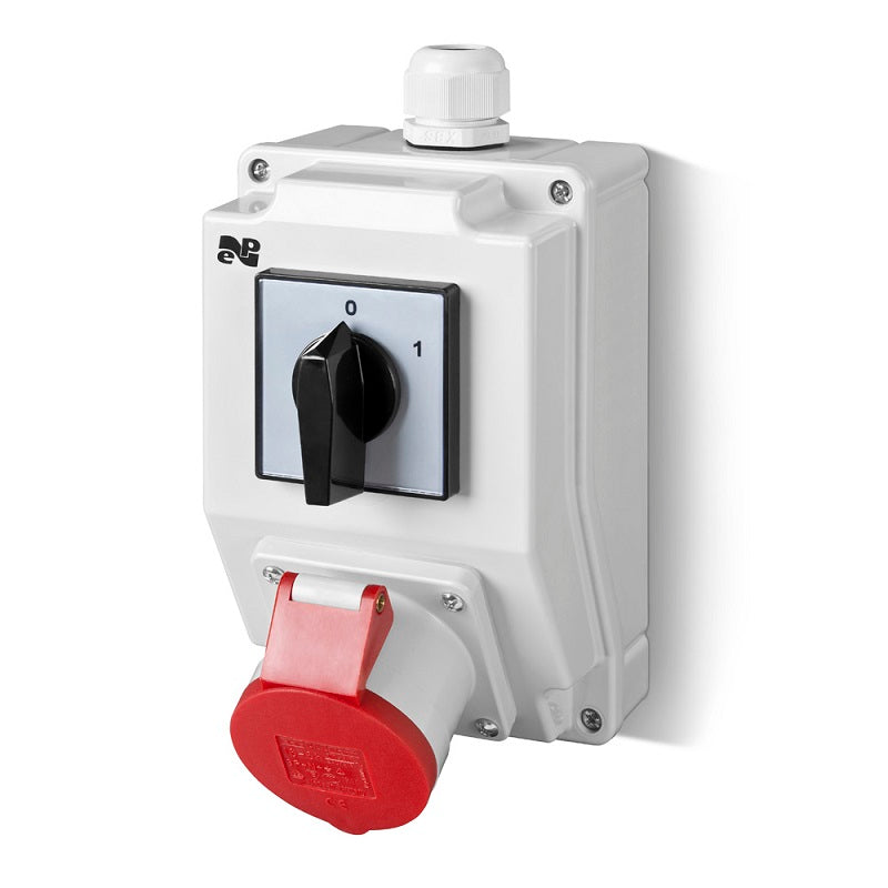 Installation Kit With Socket 32a 5p Rs-z(0-1)czerw.6274-00