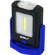 Lanterna dreptunghiulara 1w Cob Led+3led cu baterie de baza