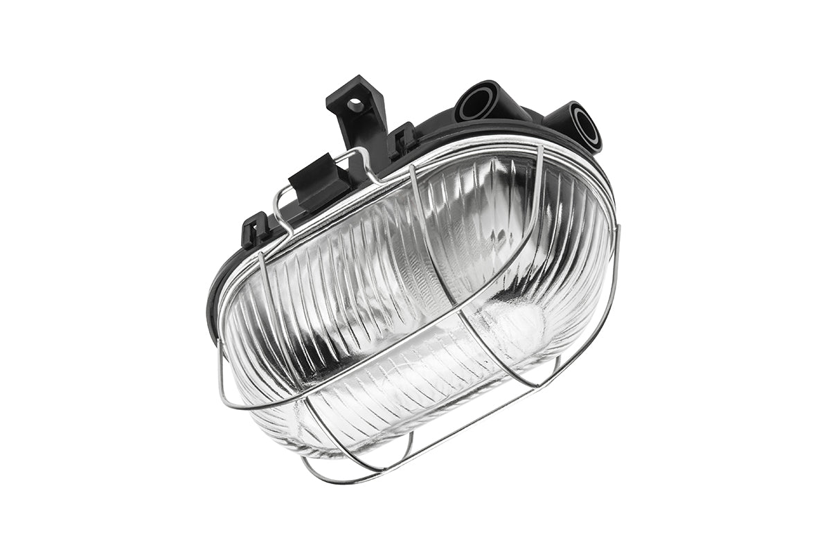 Sanguesa Kam Channel Lamp E27 Ip54 40w черна решетка