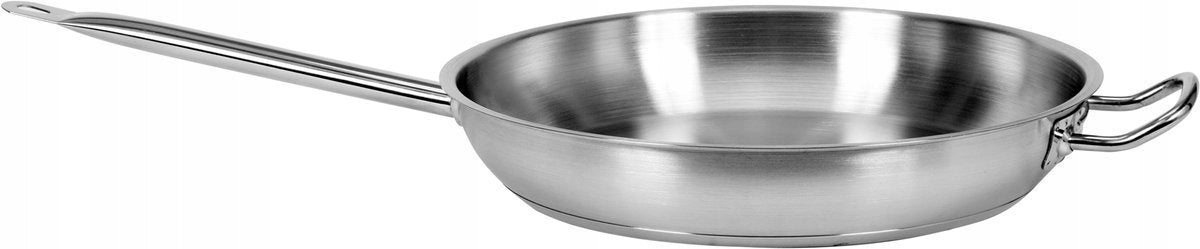 Poêle à frire en acier inoxydable SS 36 cm