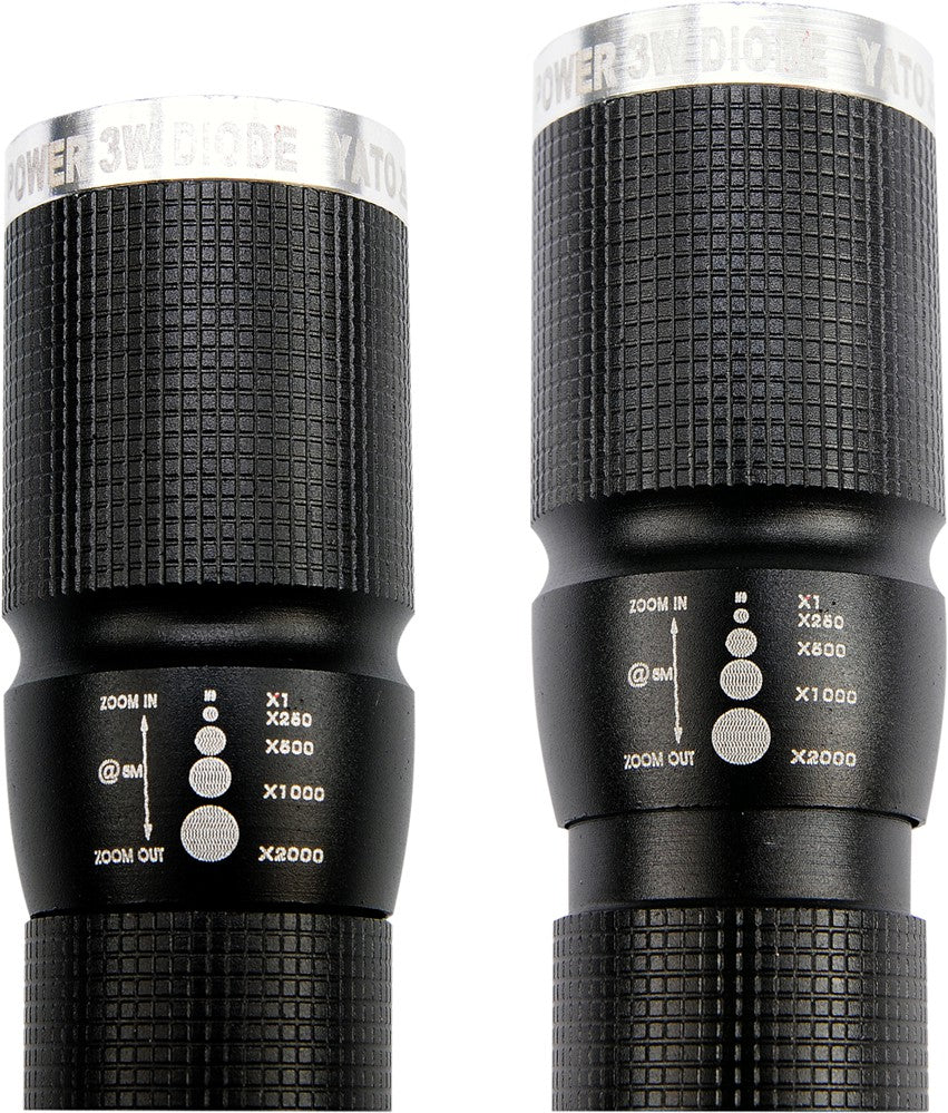 Kovová baterka s Cree LED 100*25mm