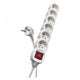 Extension Cord With Switch 5m 6 Sockets