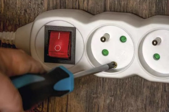Extension Cord With Switch 10m 5 Sockets