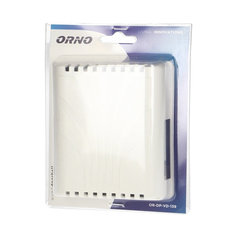 Electromechanical Two-tone Bell 230v White Plus