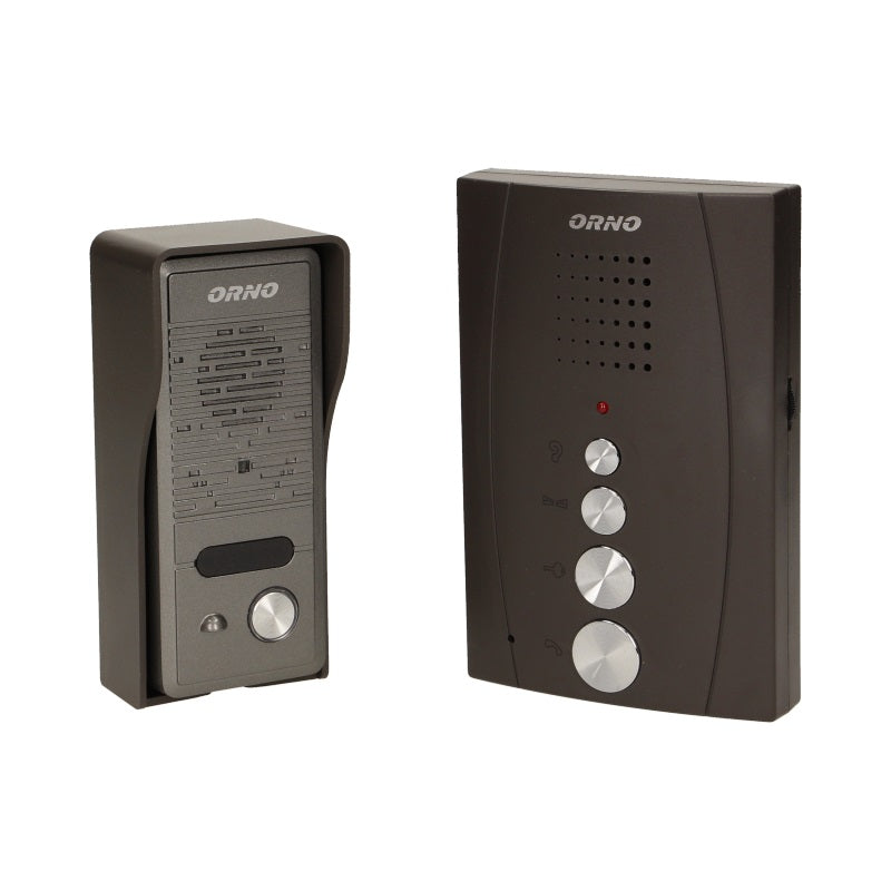 Single-family Intercom N/t Hands-free Black Eluvio