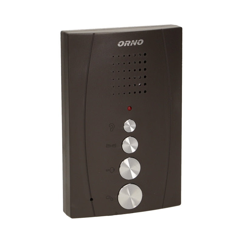 Single-family Intercom N/t Hands-free Black Eluvio