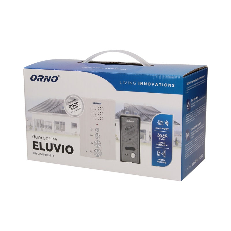 Rodinný interkom N/t Hands-free White Eluvio
