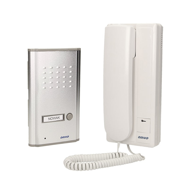 Single-family Intercom P/t White Fossa