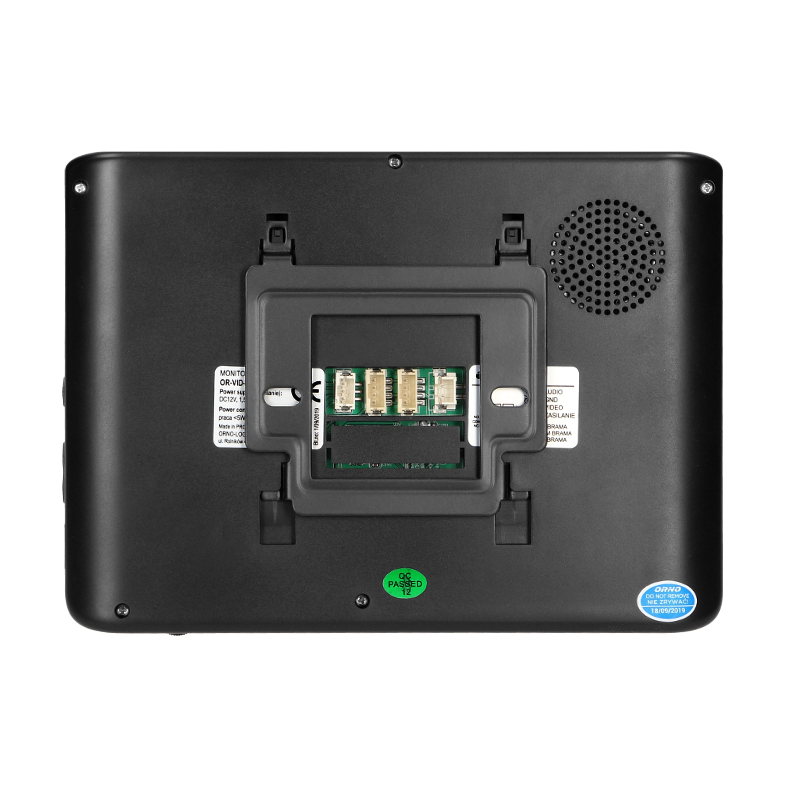 Hands-free Video Intercom 7' Lcd Black Imago