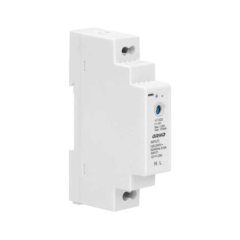 Din Rail Power Supply 12vdc 1.25a 15w 1 Module Width