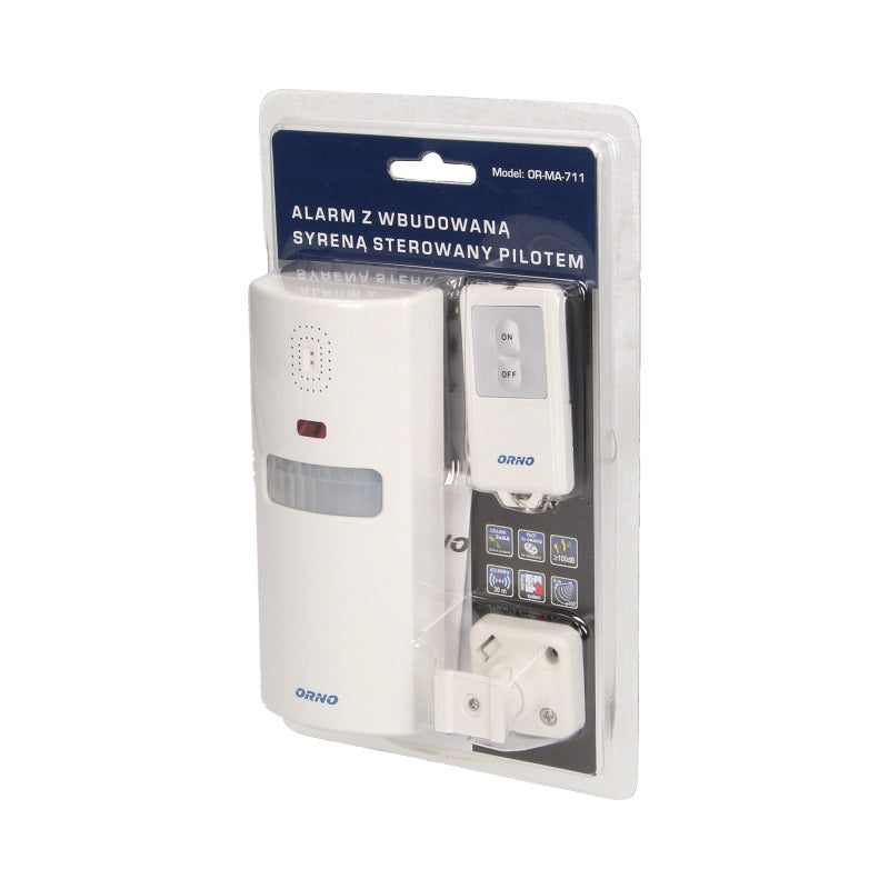 Alarm With Built-in Siren Controlled By Remote Control