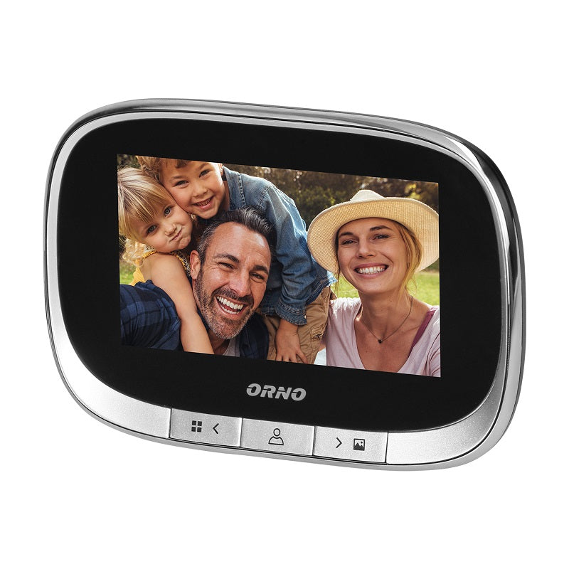 Electronic Door Viewer 4,3' med optagefunktion