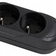Double Socket 16a 250v Detachable With/with Black