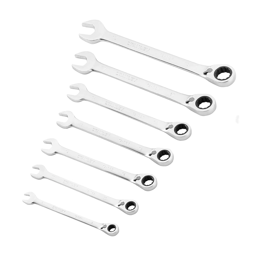 Fatmax Open-end Wrench Set With Ratchet 7 Pcs.