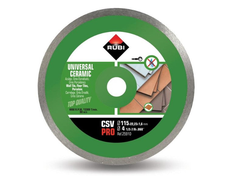 Diamond Blade For Wall Tiles 115 Pro Csv