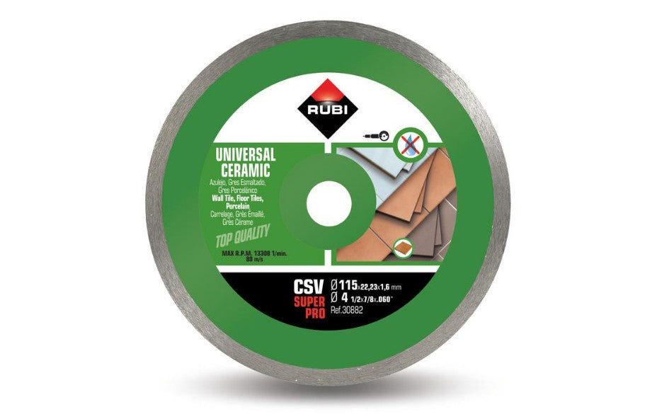 Diamond Blade For Wall Tiles 115 Superpro Csv