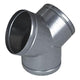 Junta Y galvanizada 125/125/125mm 90s