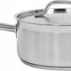 RVS Saucerot Met Deksel 24x11cm 5l.