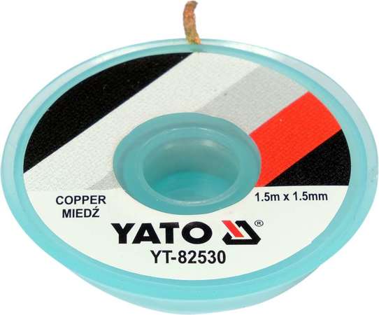 Téip Dhídhíoil Copar Braid 1.5mm*1.5m