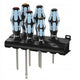Stainless Steel Screwdriver Set + Hanger 6 Pcs