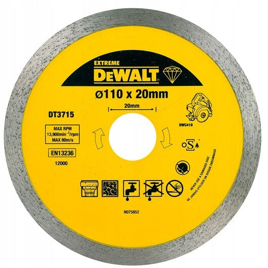 Diamond Blade For Cutting Tiles 110*20mm Hard Tile